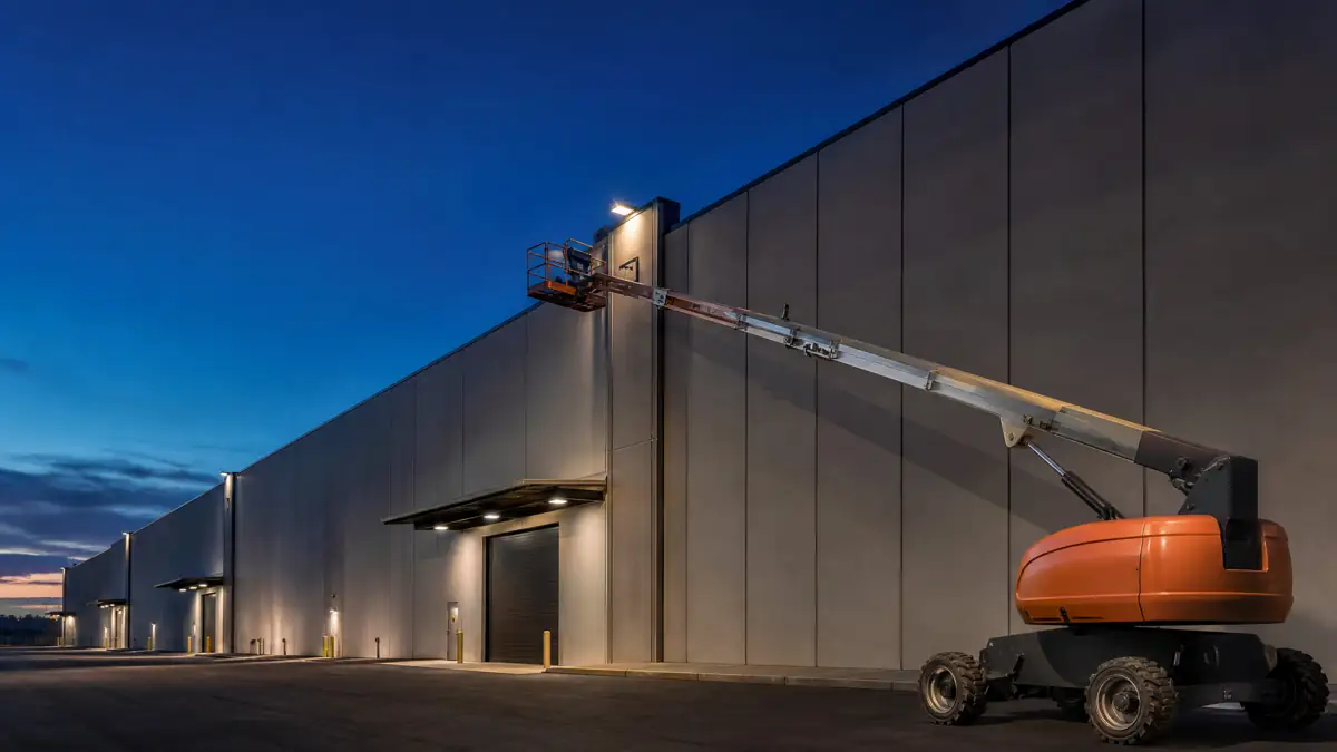 Telescopic Boom Lifts jobsite access in Orlando