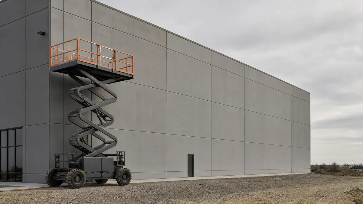 Rough Terrain Scissor Lifts jobsite access in Orlando